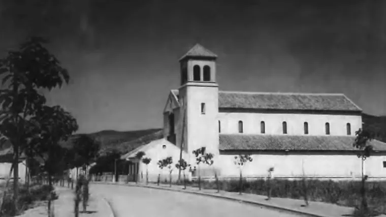La parroquia de las Santas Margaritas, en el año 1952