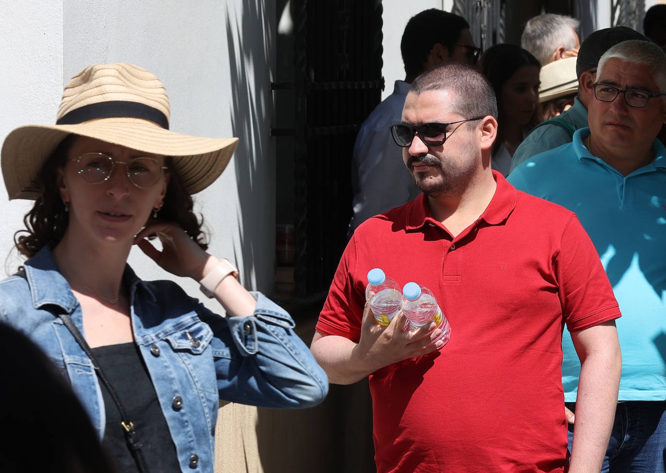 Las imponentes colas del último sábado de los Patios de Córdoba, en imágnes