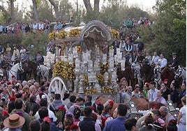 Los horarios de paso de las hermandades del Rocío por el Vado del Quema