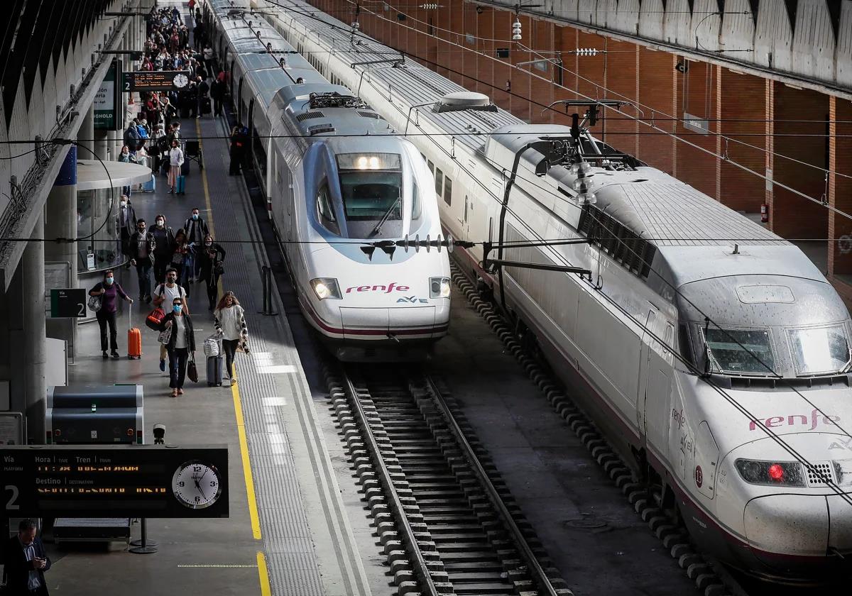 Trenes para El Rocío