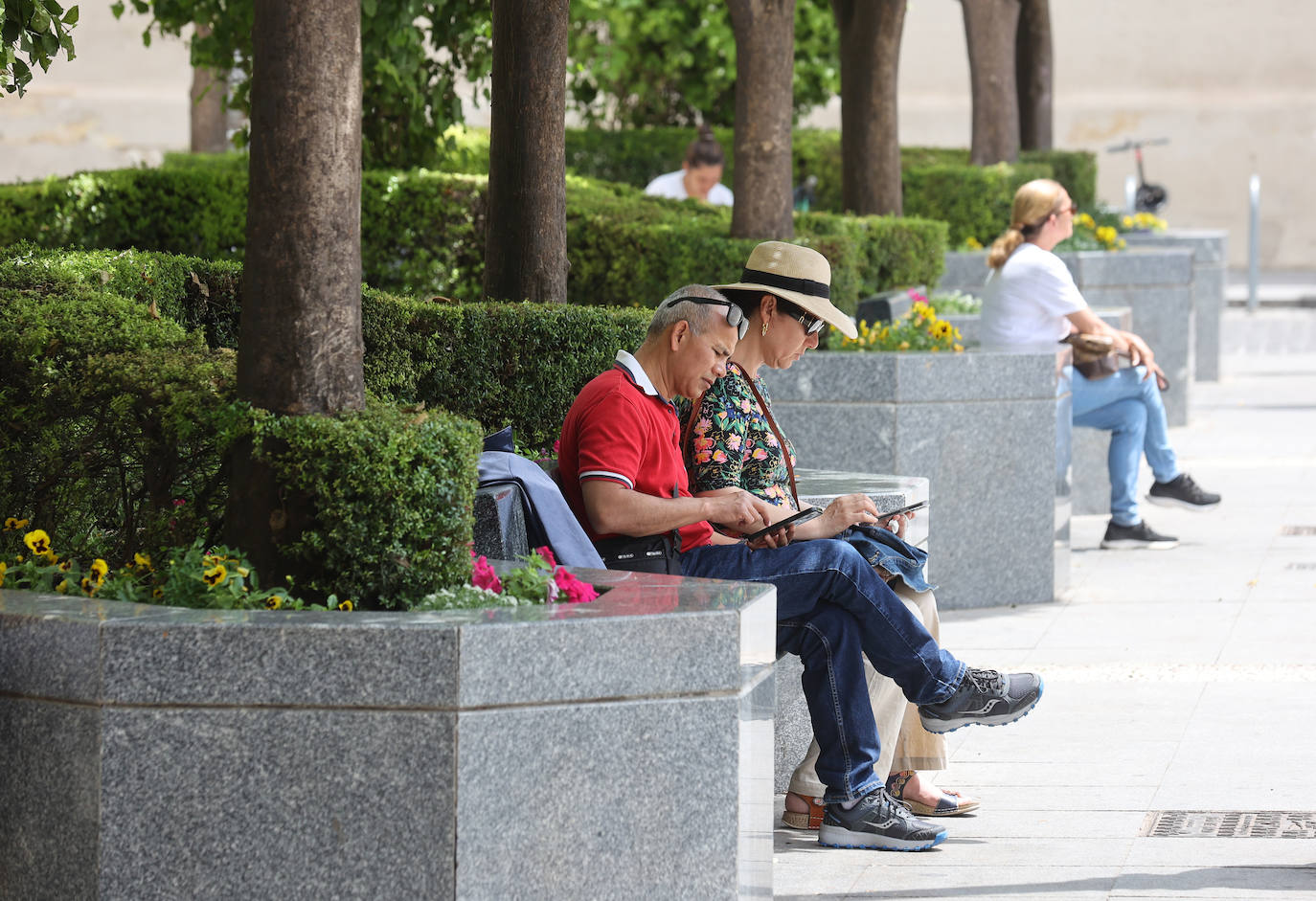 Fotos: la nueva plaza de Las Tendillas, al detalle tras cumplir 25 años
