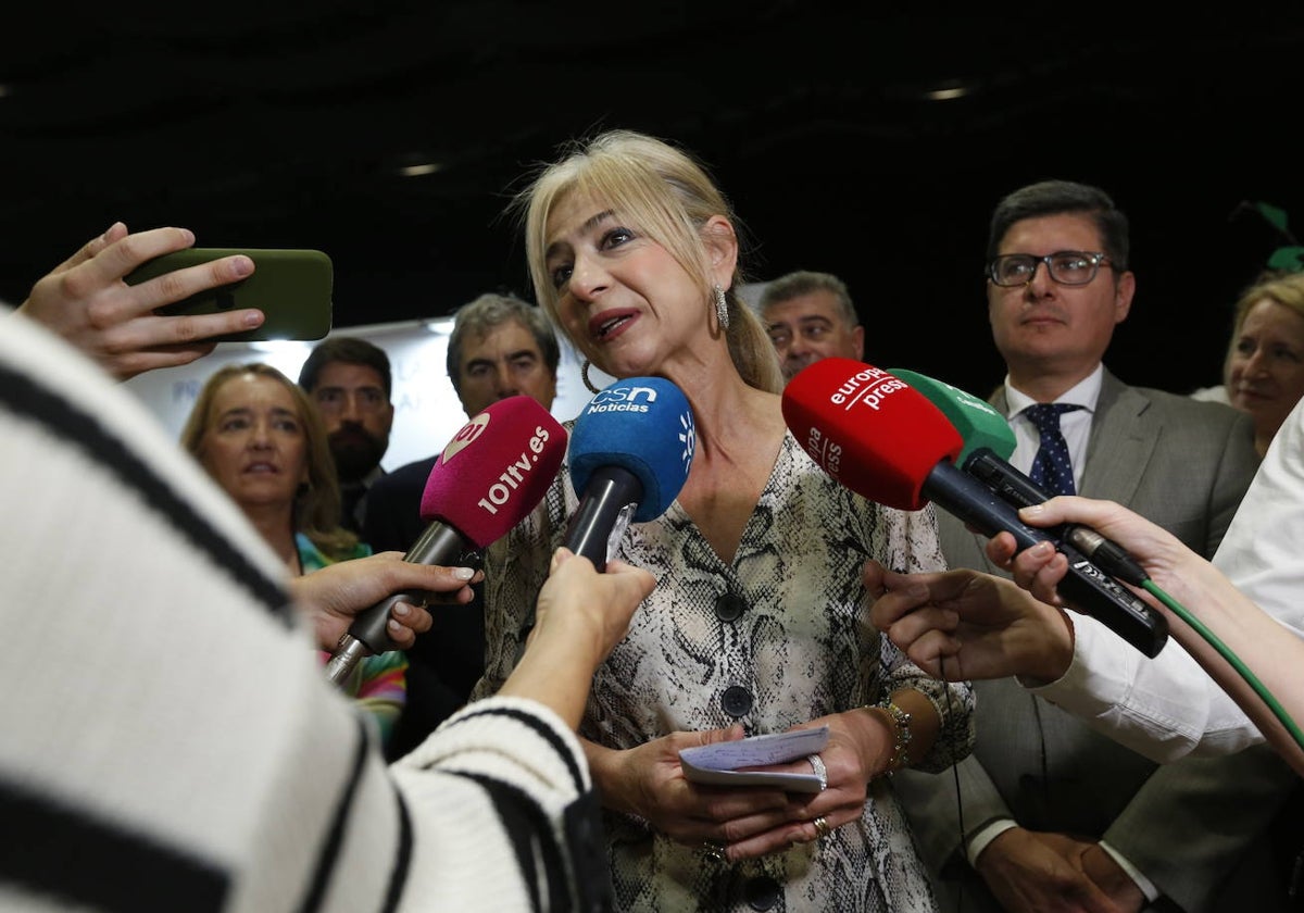 La consejera de Desarrollo Educativo y Formación Profesional, Patricia del Pozo