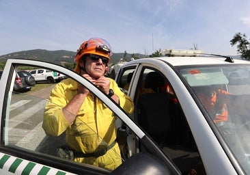 Así se dirige la lucha contra un incendio forestal en Córdoba