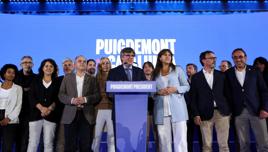 Puigdemont no tira la toalla a conseguir «un gobierno sólido catalán»