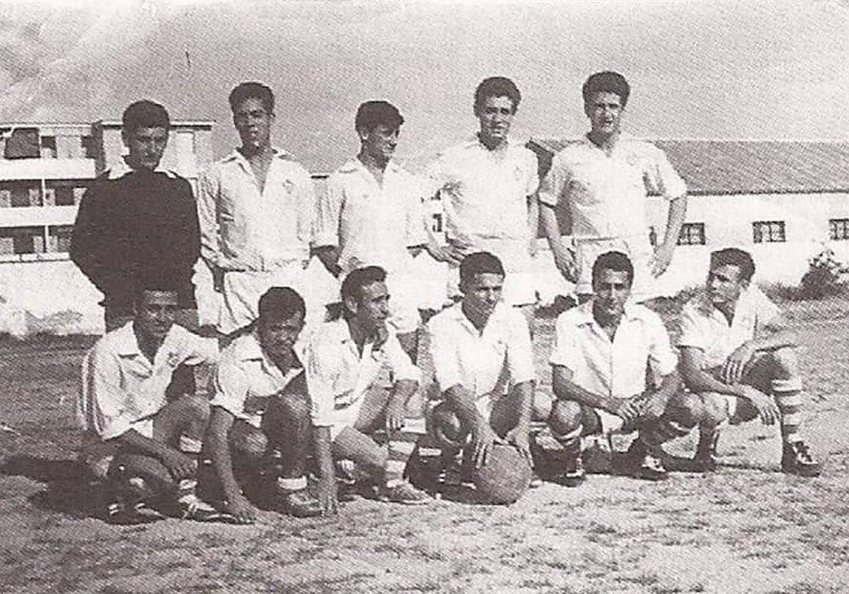 Imagen de los primeros jugadores del Egabrense en los años 30, el club más antiguo de Córdoba
