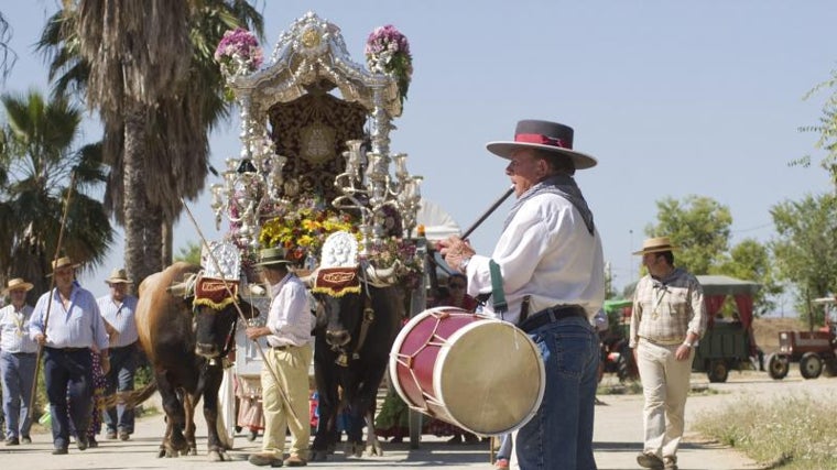 Carreta de la hermandad de Tocina