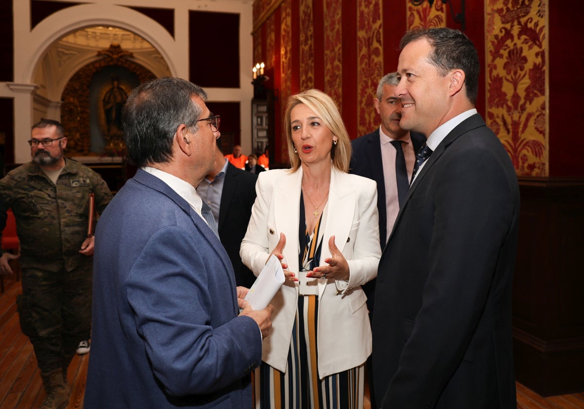 Carlos Ángel Devia, Inés Cañizares y Carlos Velázquez