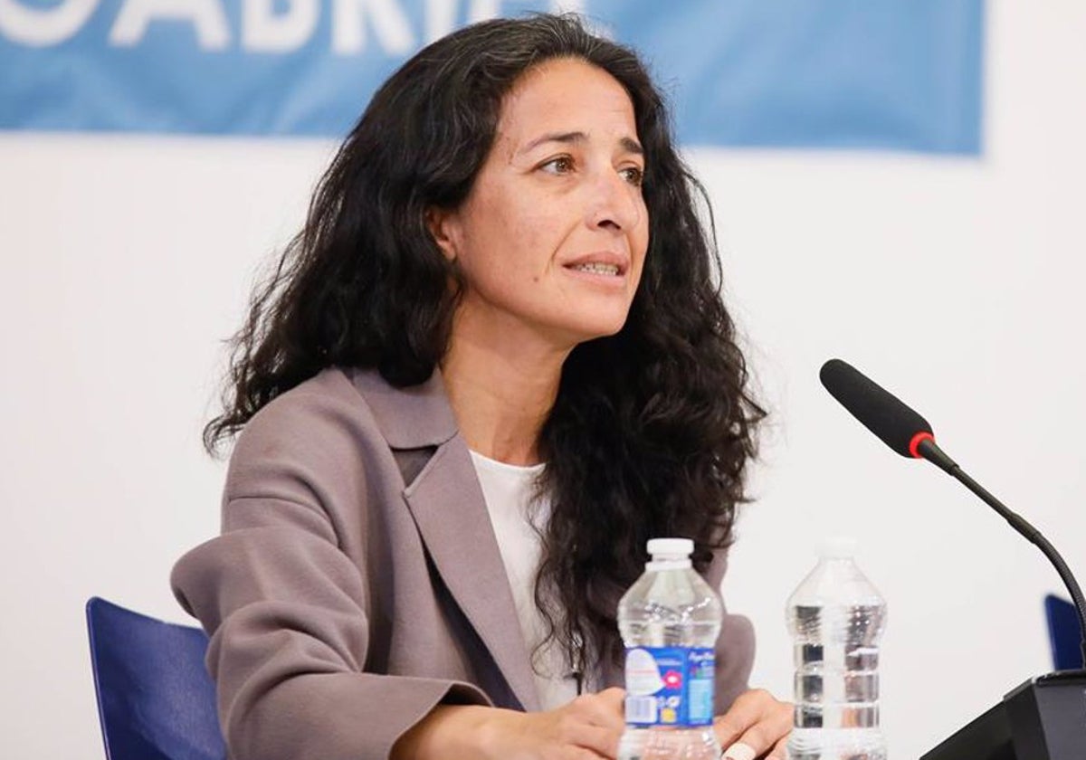 Patricia Ramírez durante una rueda de prensa en una imagen de archivo