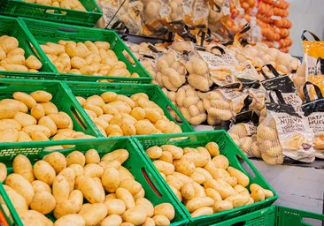 Mercadona prevé comercializar esta campaña 35.000 toneladas de patatas de Castilla y León