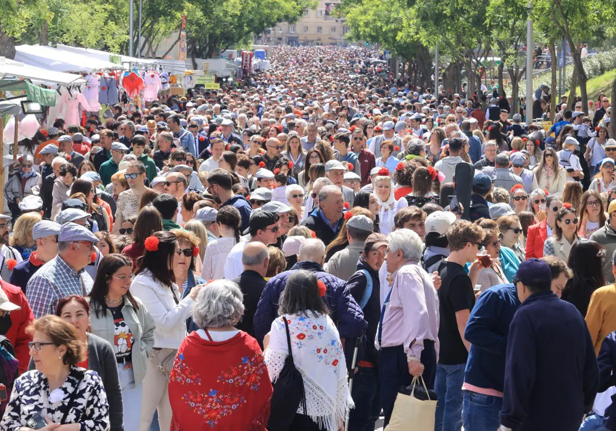 Multitud en la Pradera