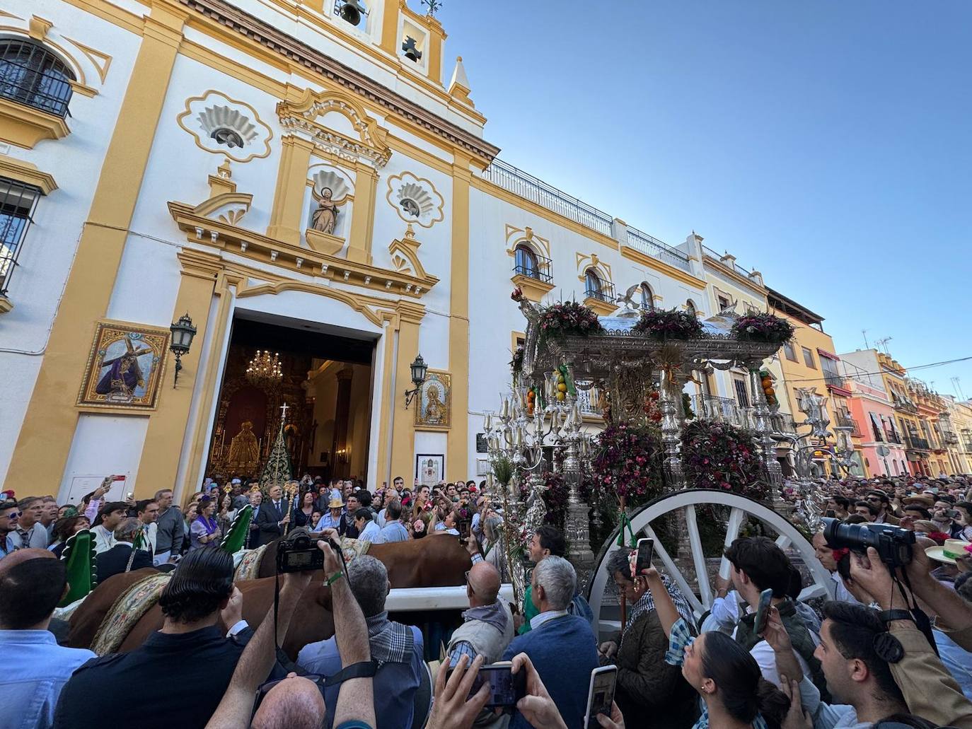 La Hermandad del Rocío de Triana inicia hoy miércoles su peregrinación a la aldea