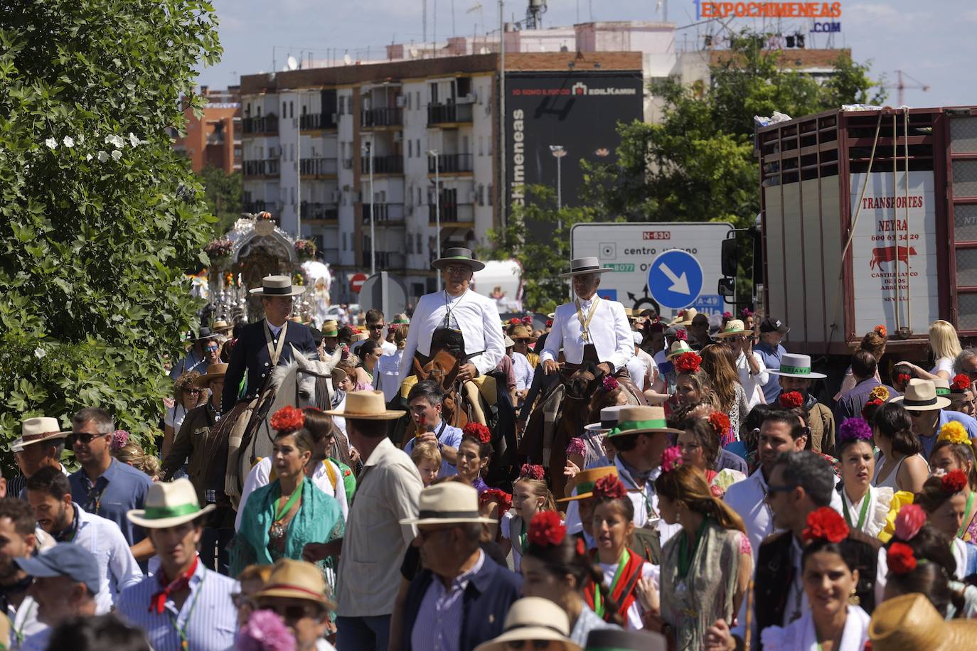 La Hermandad del Rocío de Triana inicia hoy miércoles su peregrinación a la aldea