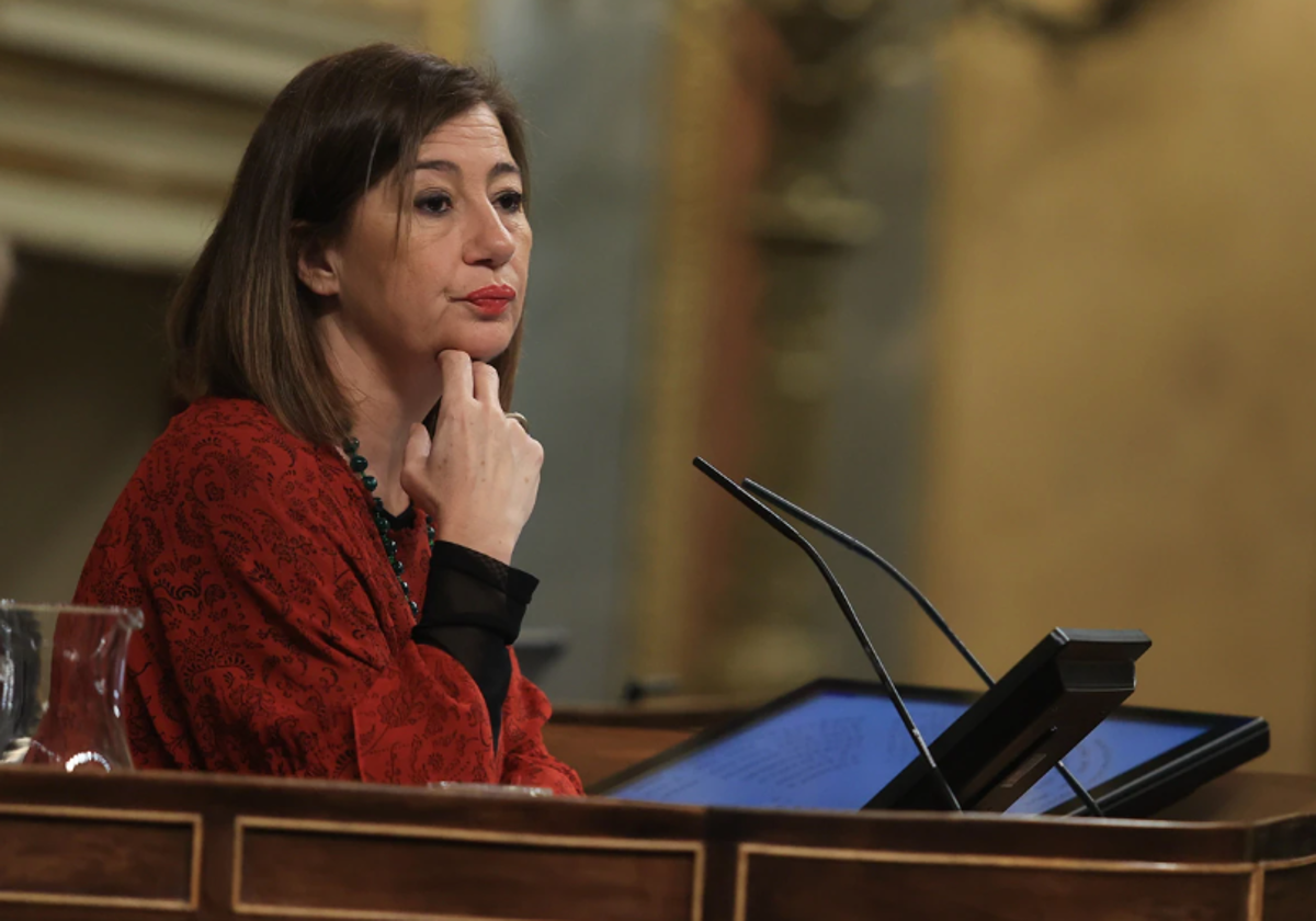 La presidenta del Congreso, Francina Armengol