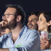 Alberto González Amador e Isabel Díaz Ayuso en un festival en Madrid