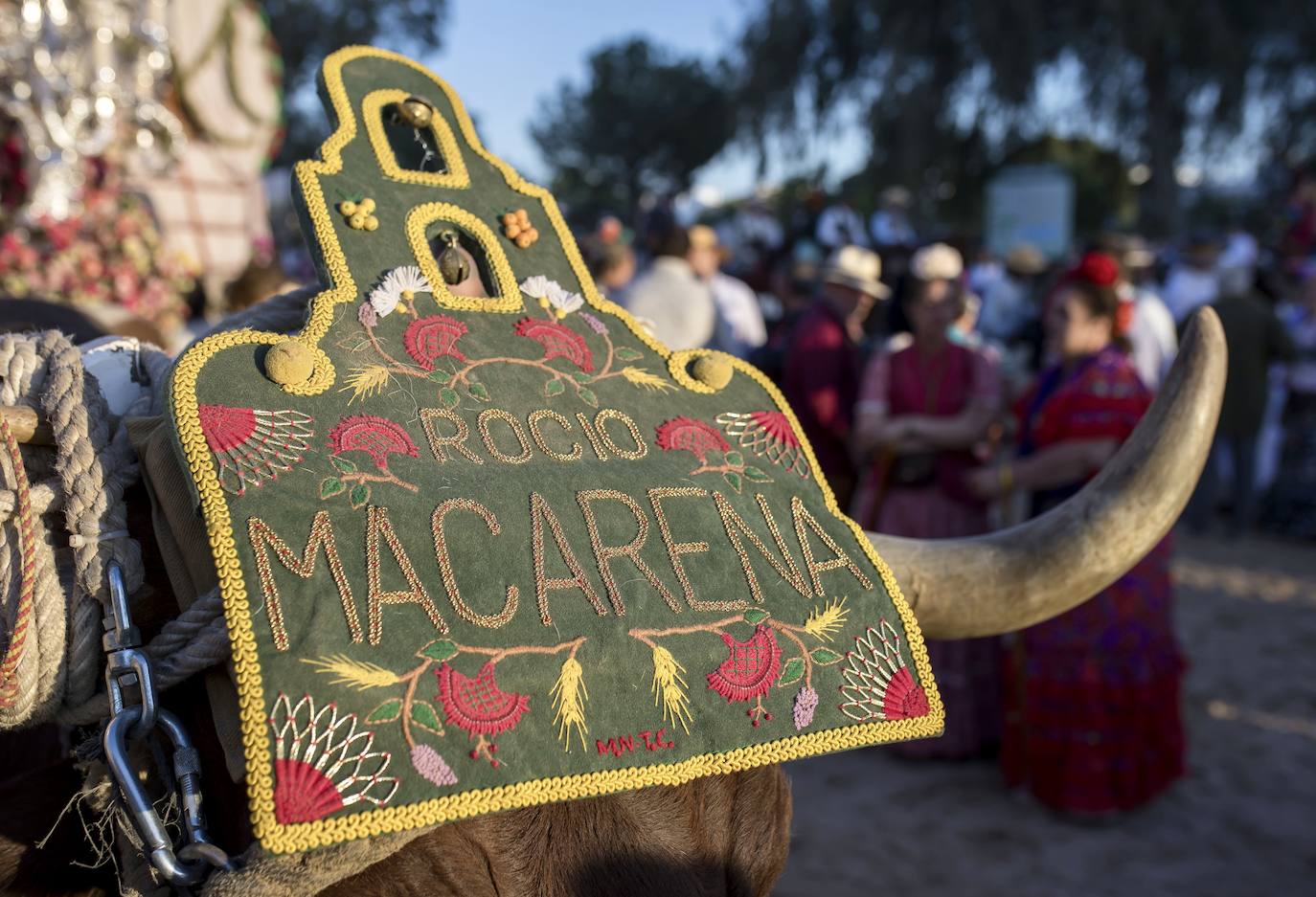 La presentación de las hermandades filiales ante la Blanca Paloma en el Rocío 2024