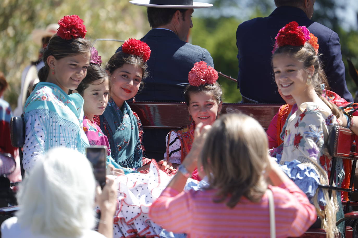 Fotos: la bella exhibición de carruajes de tradición en la Feria de Córdoba