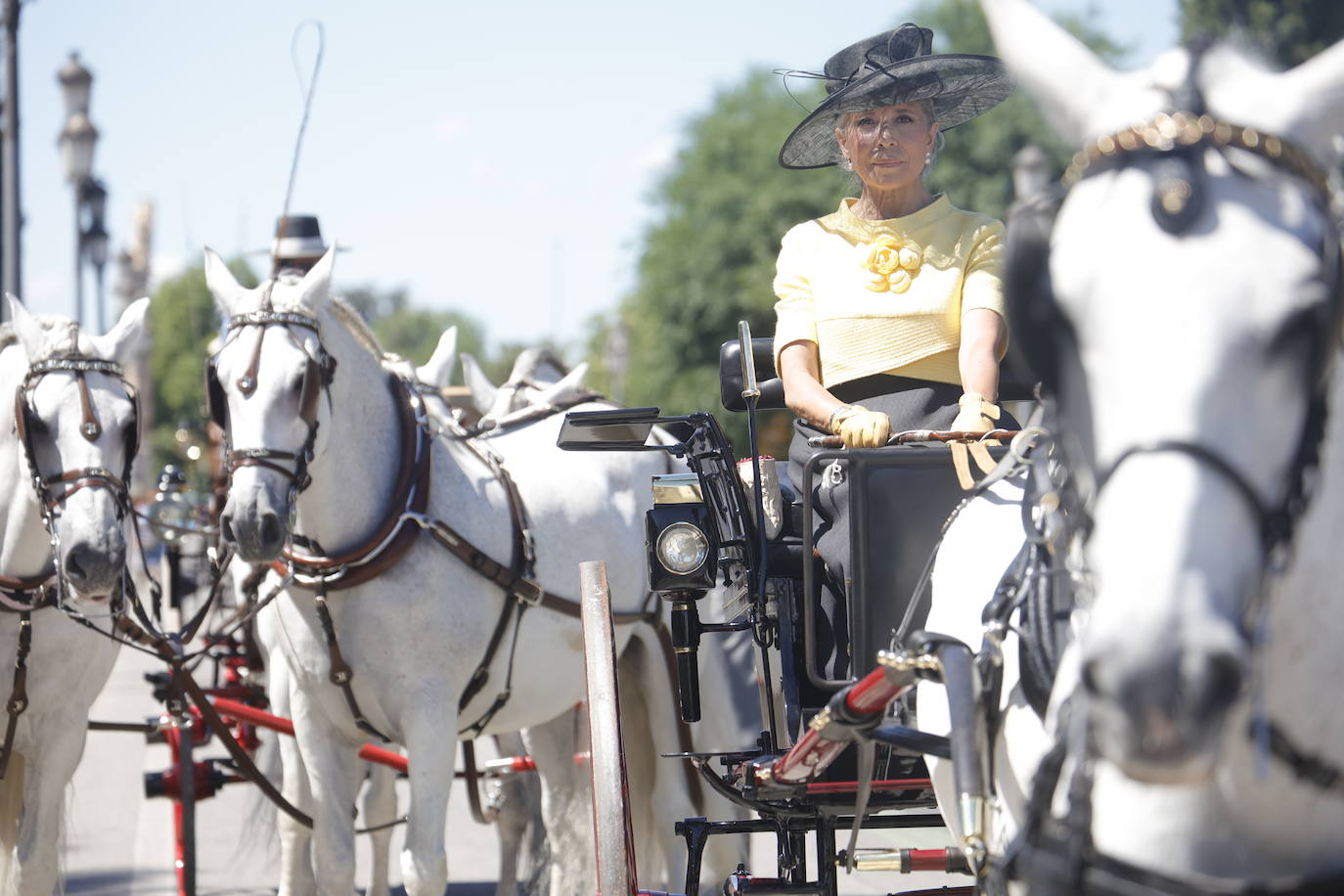 Fotos: la bella exhibición de carruajes de tradición en la Feria de Córdoba