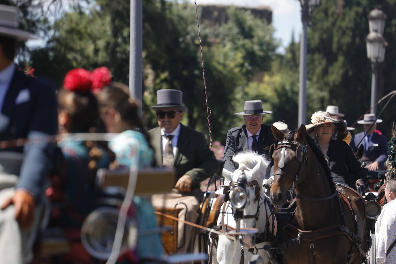 Fotos: la bella exhibición de carruajes de tradición en la Feria de Córdoba
