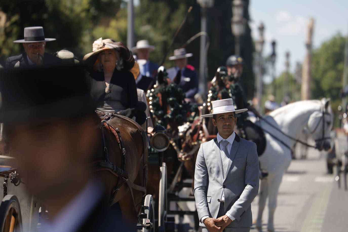 Fotos: la bella exhibición de carruajes de tradición en la Feria de Córdoba
