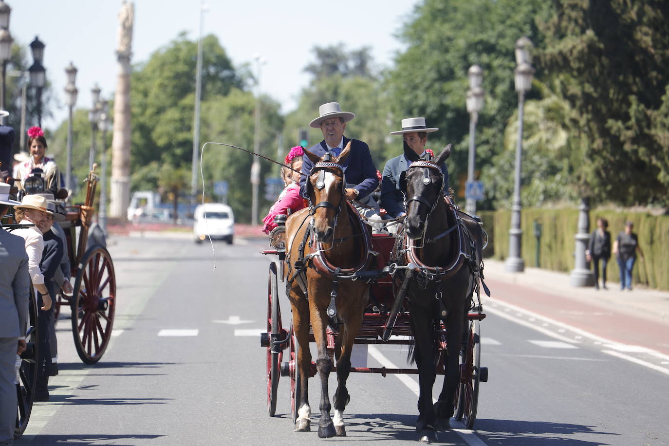 Fotos: la bella exhibición de carruajes de tradición en la Feria de Córdoba