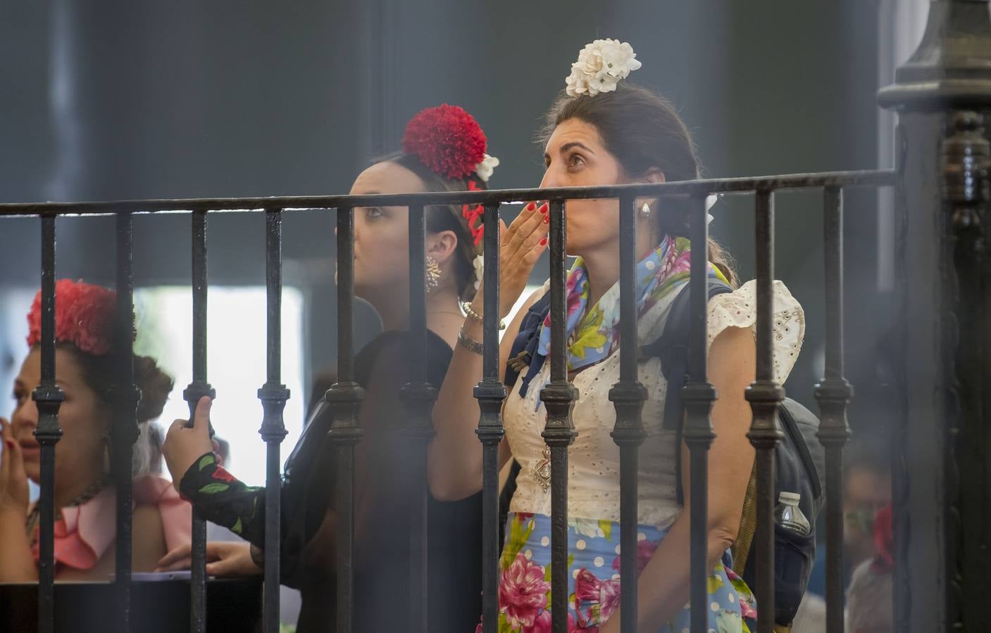 La presentación de las hermandades filiales ante la Blanca Paloma en el Rocío 2024