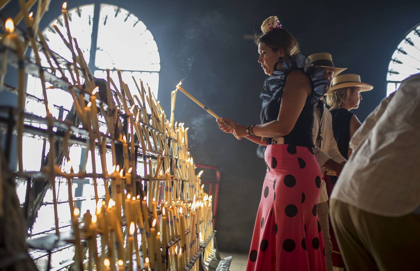 La presentación de las hermandades filiales ante la Blanca Paloma en el Rocío 2024