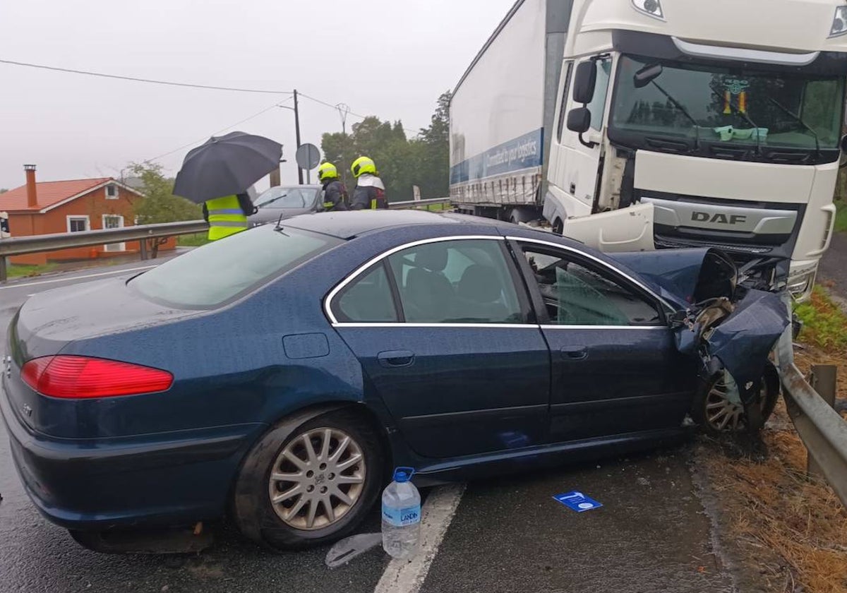 Un accidente con una víctima mortal tuvo lugar en la carretera N-634. en la madrugada de este sábado