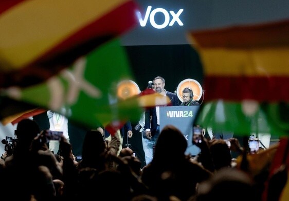 Milei, Le Pen, Orban y Meloni intervienen junto a Abascal en el acto VIVA24 de Vox en Madrid