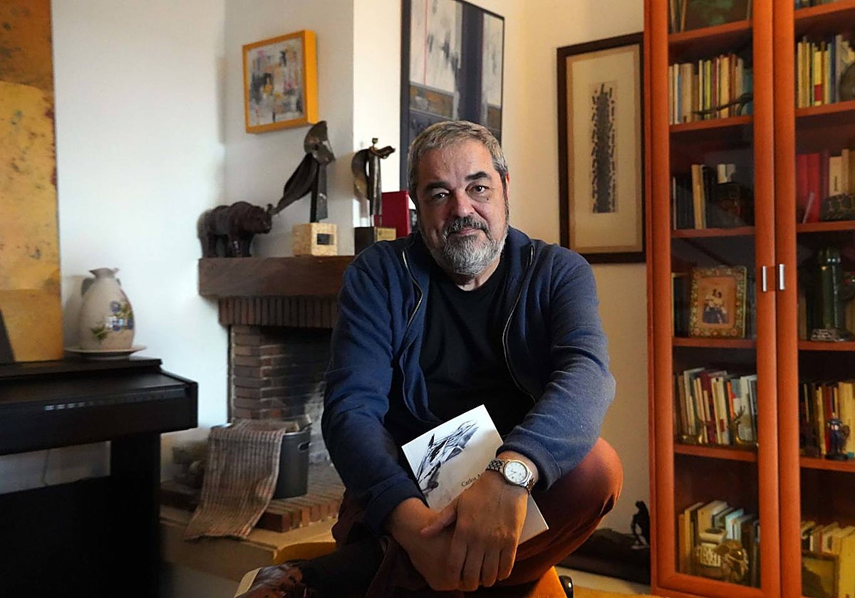 El escritor Carlos Aganzo