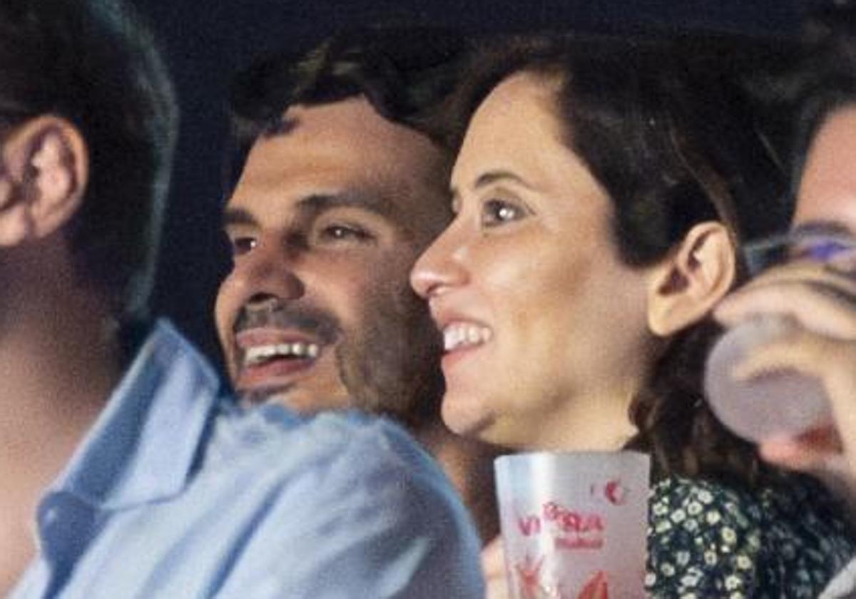 Alberto González Amador junto a Isabel Díaz Ayuso