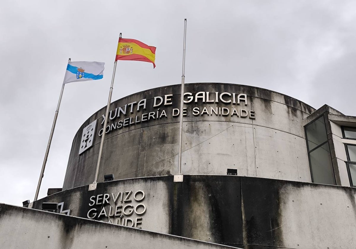 Imagen de archivo del edificio de la Consellería de Sanidade