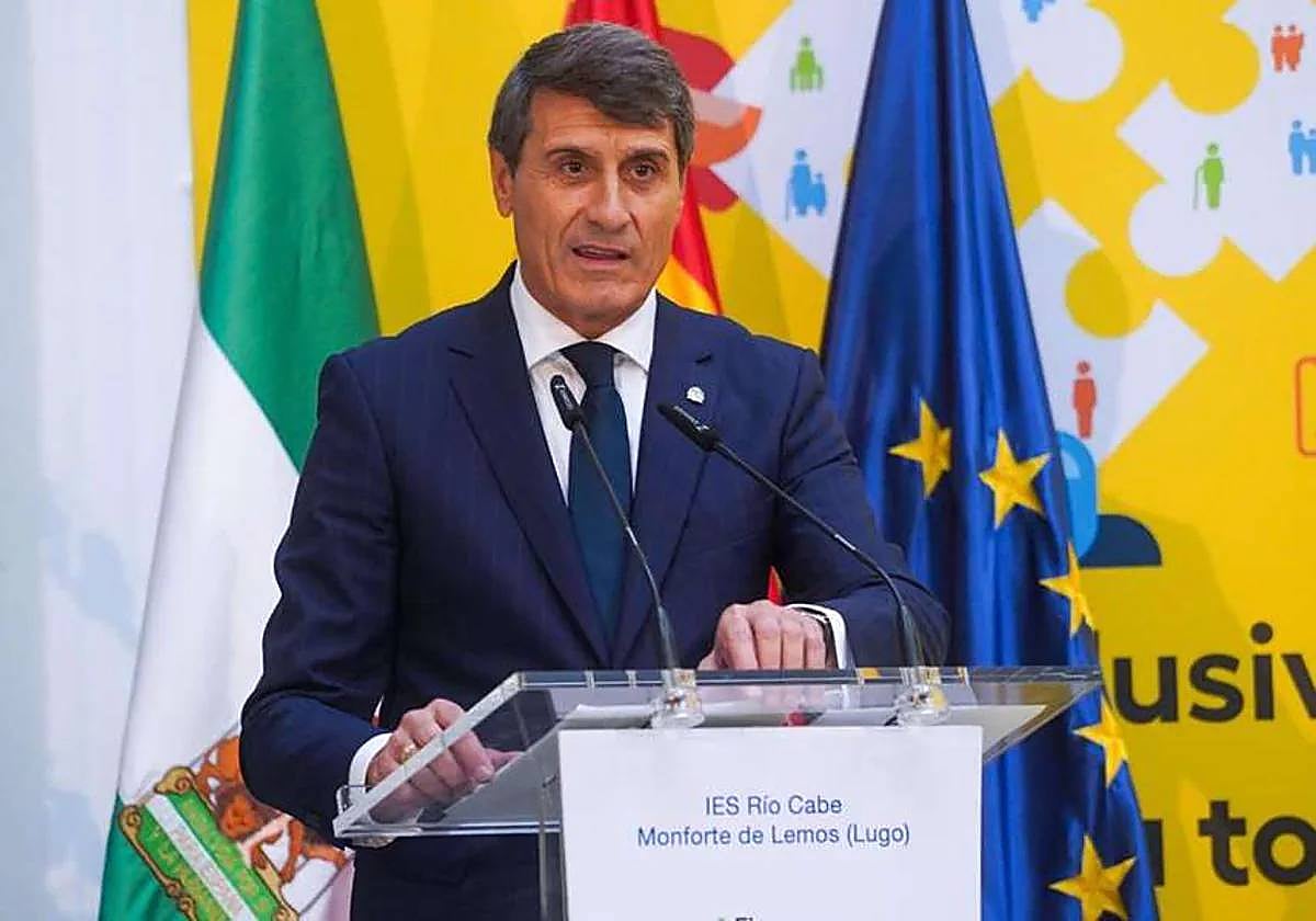 El delegado del Gobierno, Pedro Fernández