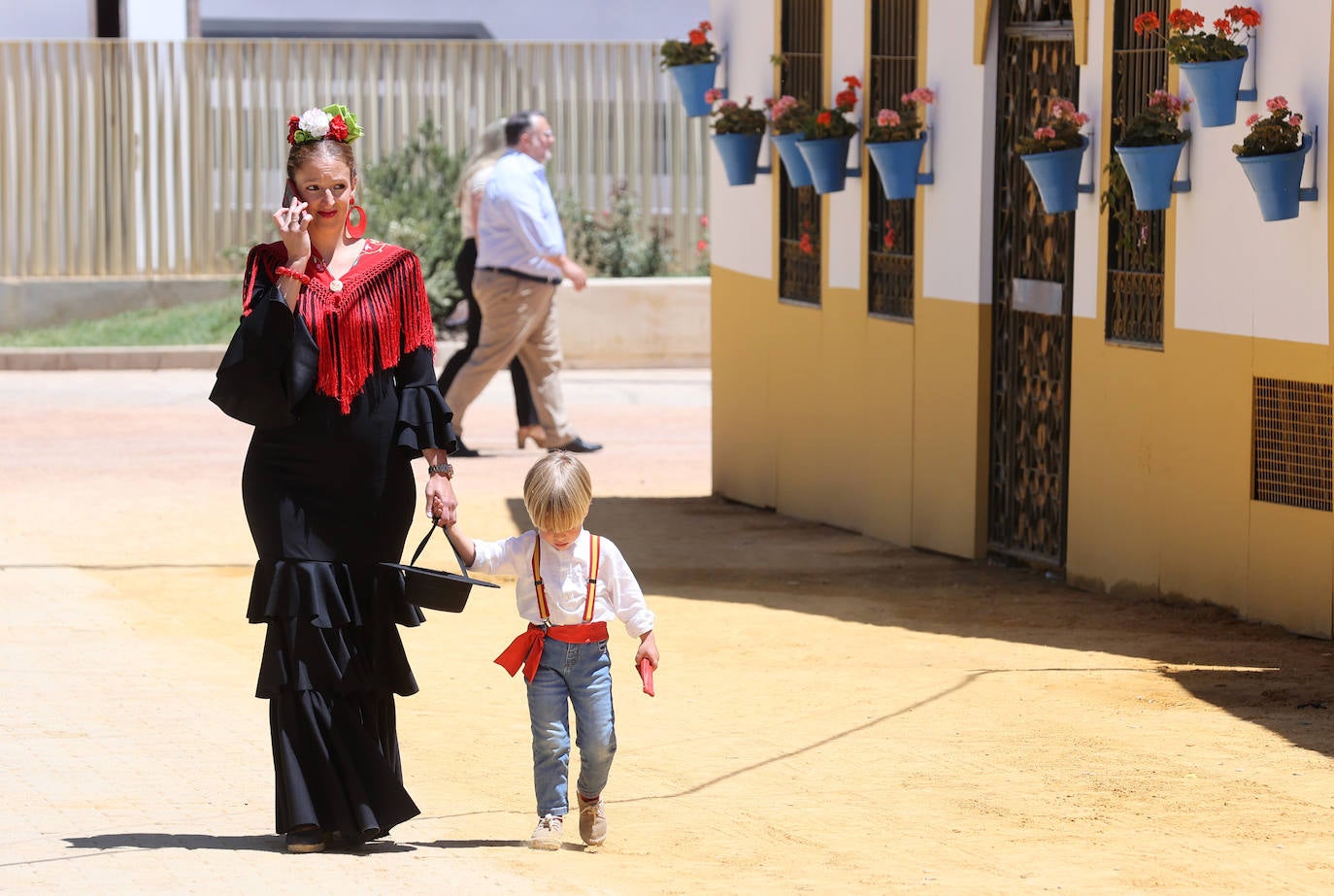Fotos: ambiente de gala en el Arenal en el miércoles de la Feria de Córdoba