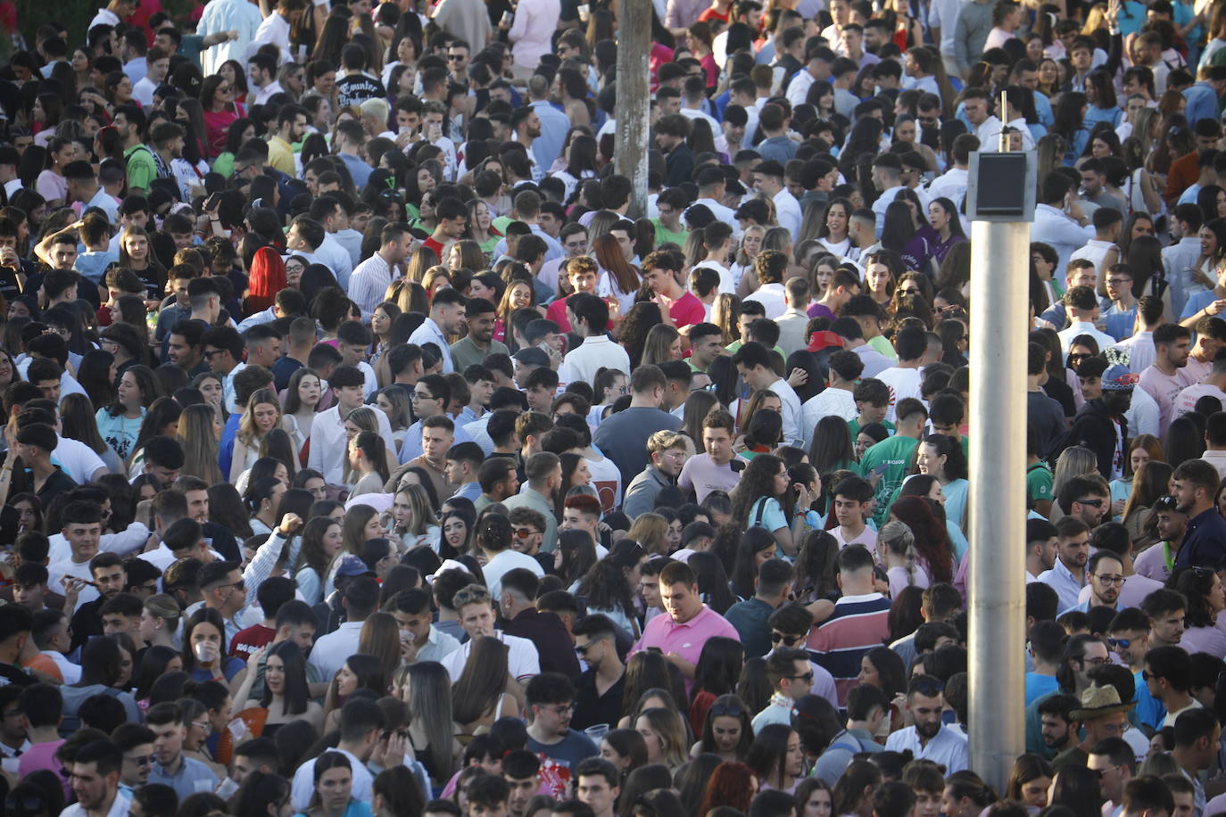 Fotos: diez mil jóvenes, en el botellón de la Feria de Córdoba