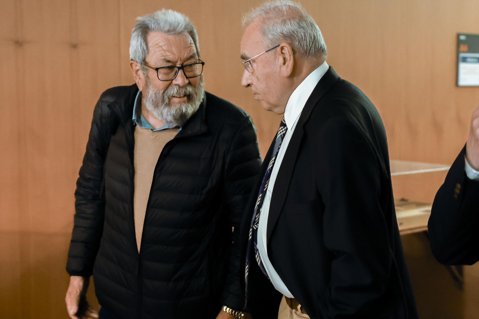 El exsecretario general de la UGT, Cándido Méndez, y Alfonso Guerra