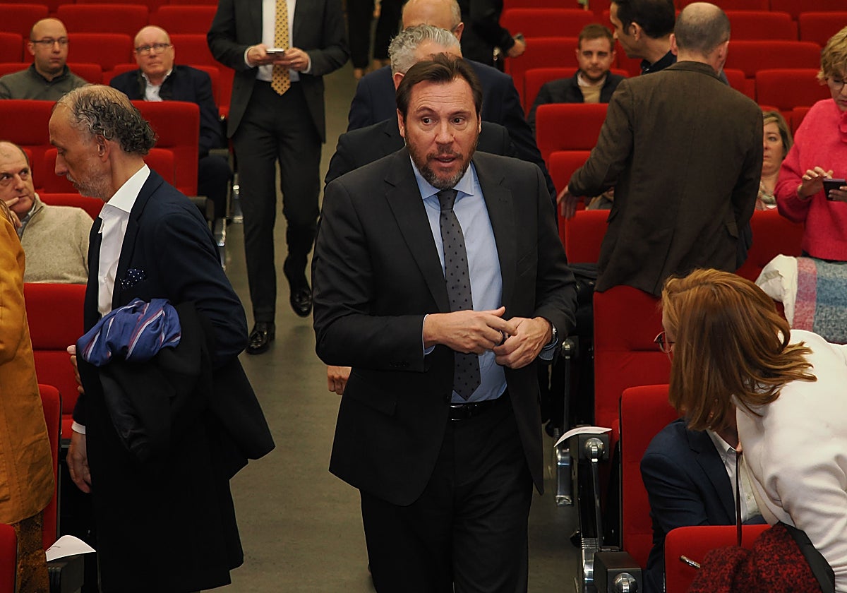 El ministro de Transportes, Óscar Puente