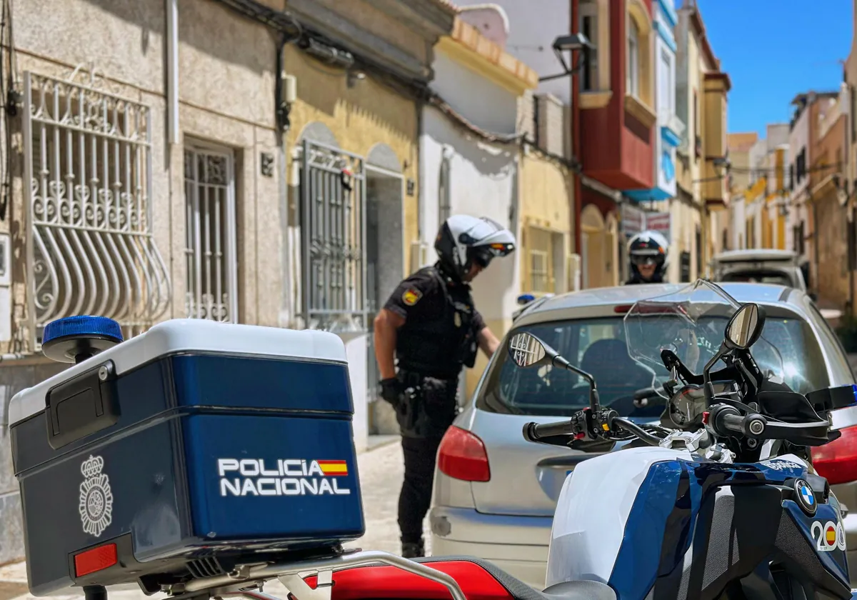 Imagen de archivo de la Policía Nacional en Almería