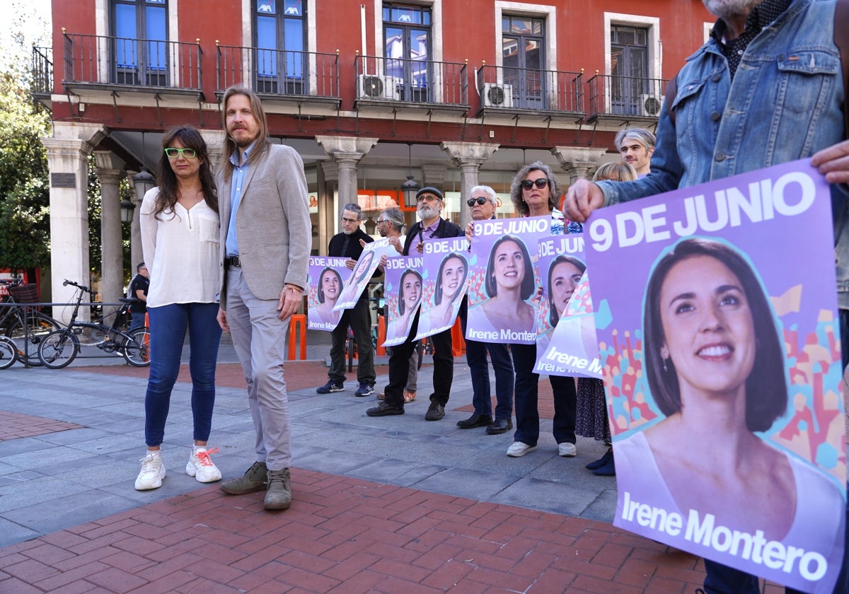 Pablo Fernández y Almudena Villarreal, este jueves en Valladolid