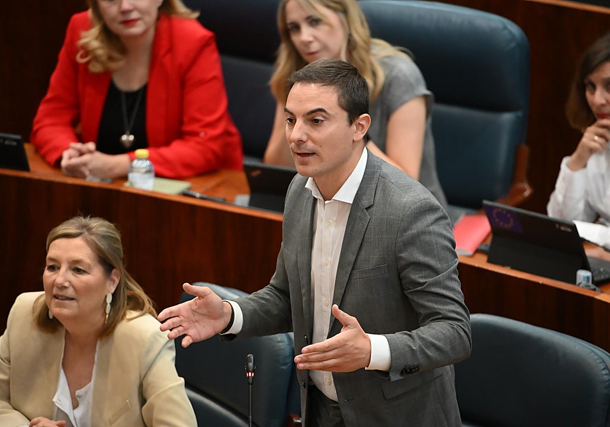 El secretario general del PSOE de Madrid, Juan Lobato