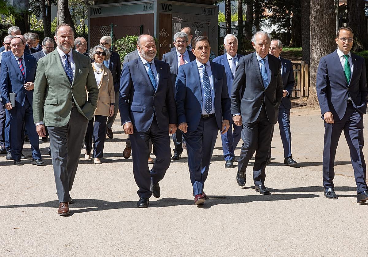 Responsables de una treintena de cooperativas de crédito celebran en Soria la asamblea del Grupo Caja Rural