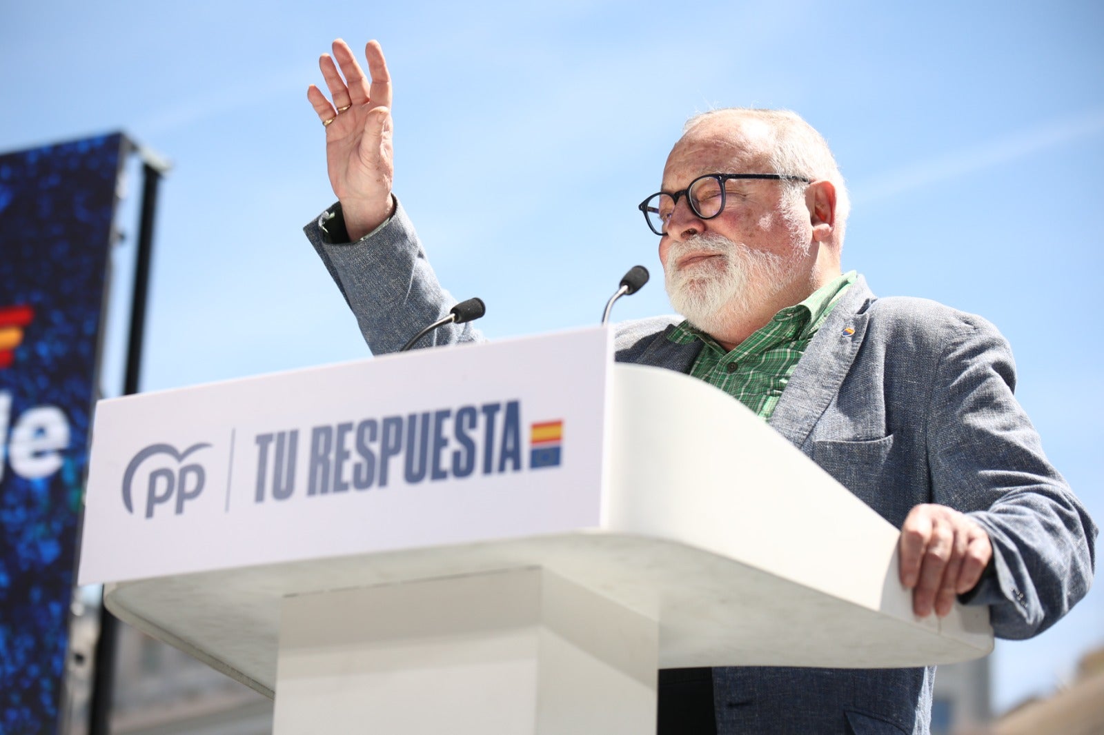 La manifestación del PP contra la ley de amnistía, en imágenes