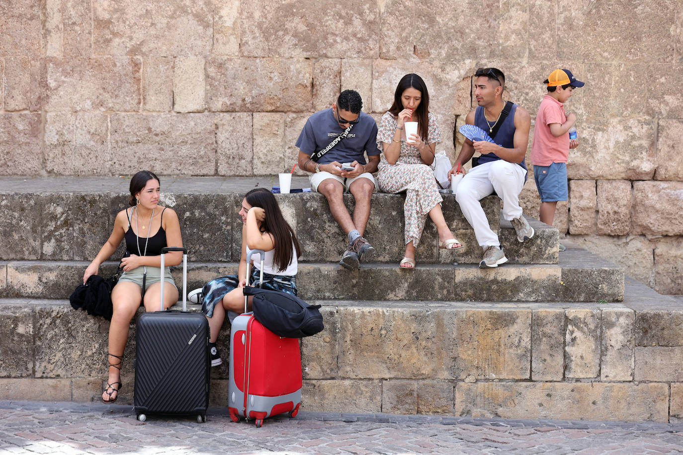 El primer arreón de calor de la temporada en Córdoba, en imágenes