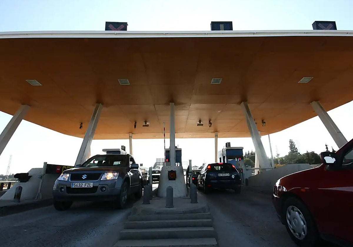 Peaje de la AP-7 en Málaga