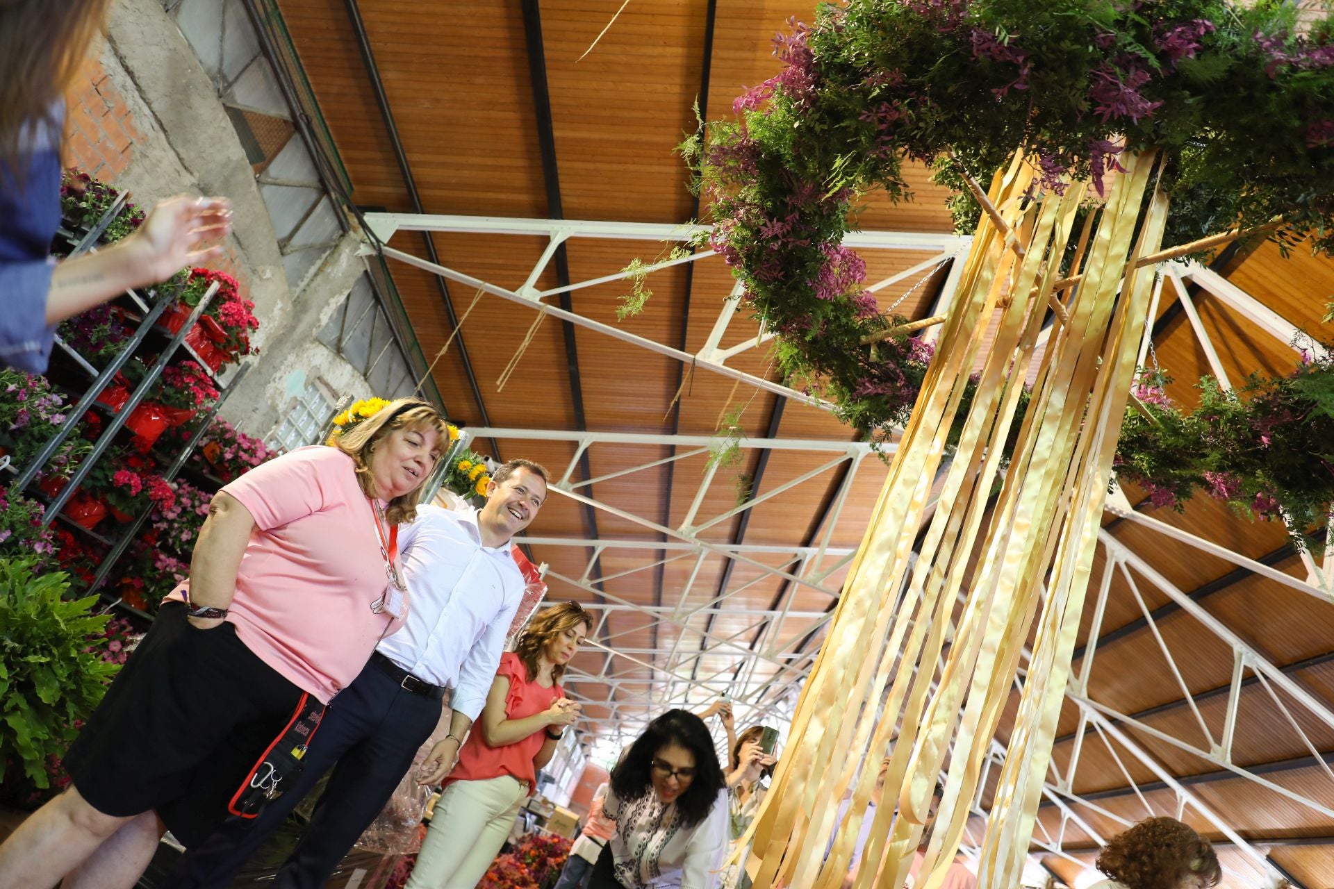 Floristas de toda España trabajan a &#039;contrarreloj&#039; para adornar el Corpus de Toledo