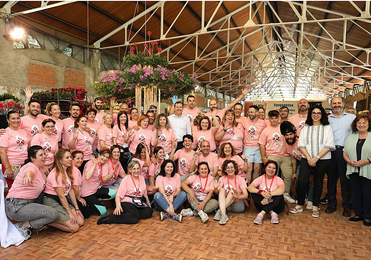 Floristas de toda España trabajan a &#039;contrarreloj&#039; para adornar el Corpus de Toledo