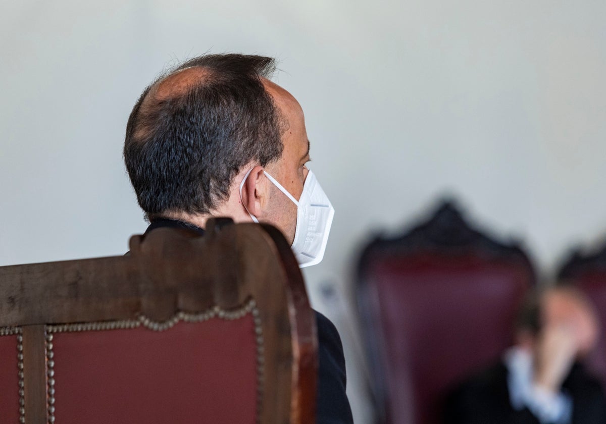 José Luis Galán Muñoz, durante el juicio en la Audiencia de Toledo en junio de 2021