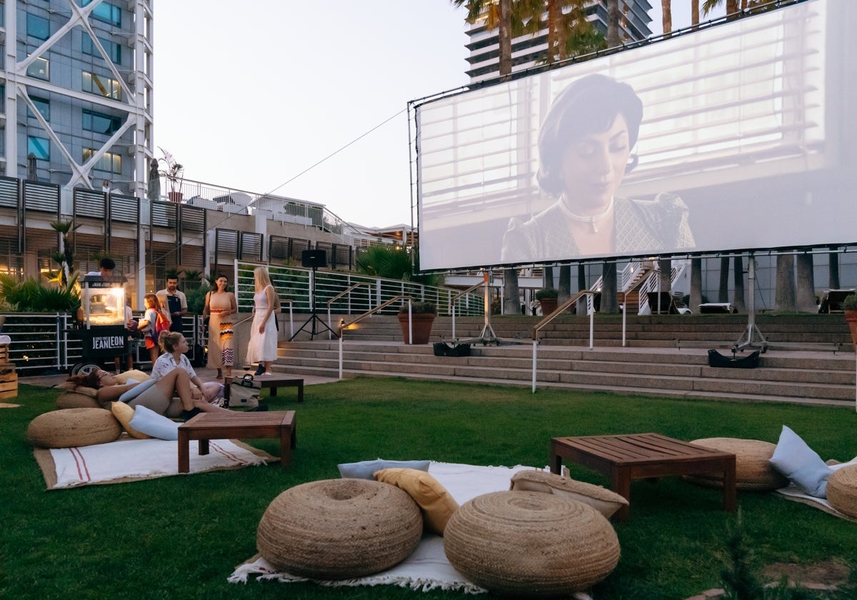 «Cinema a la fresca» en el Hotel de Arte de Barcelona, 2023