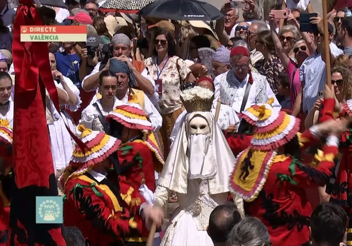 À Punt retransmite los actos del Corpus Christi de Valencia