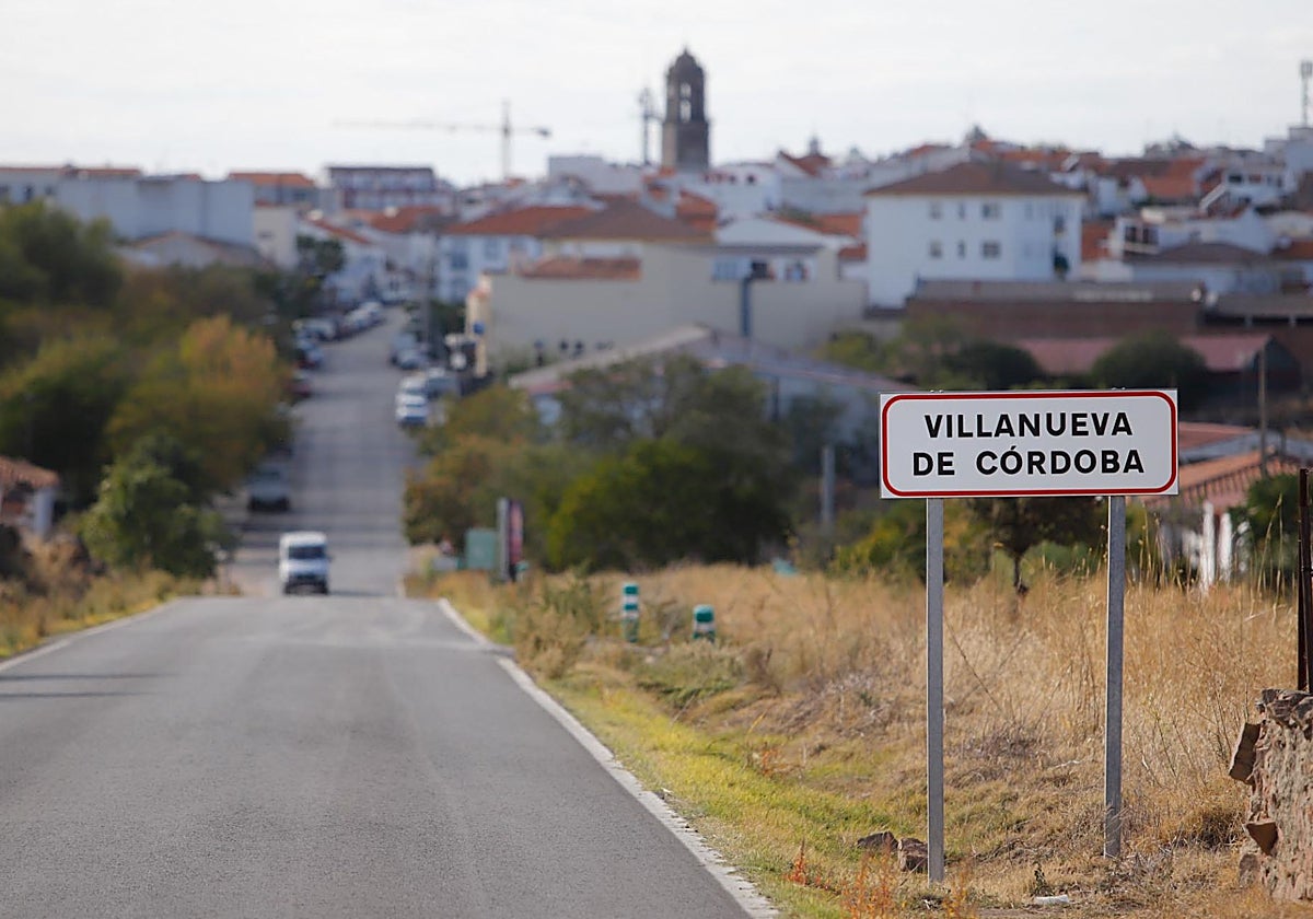 Entrada a Villanueva de Córdoba