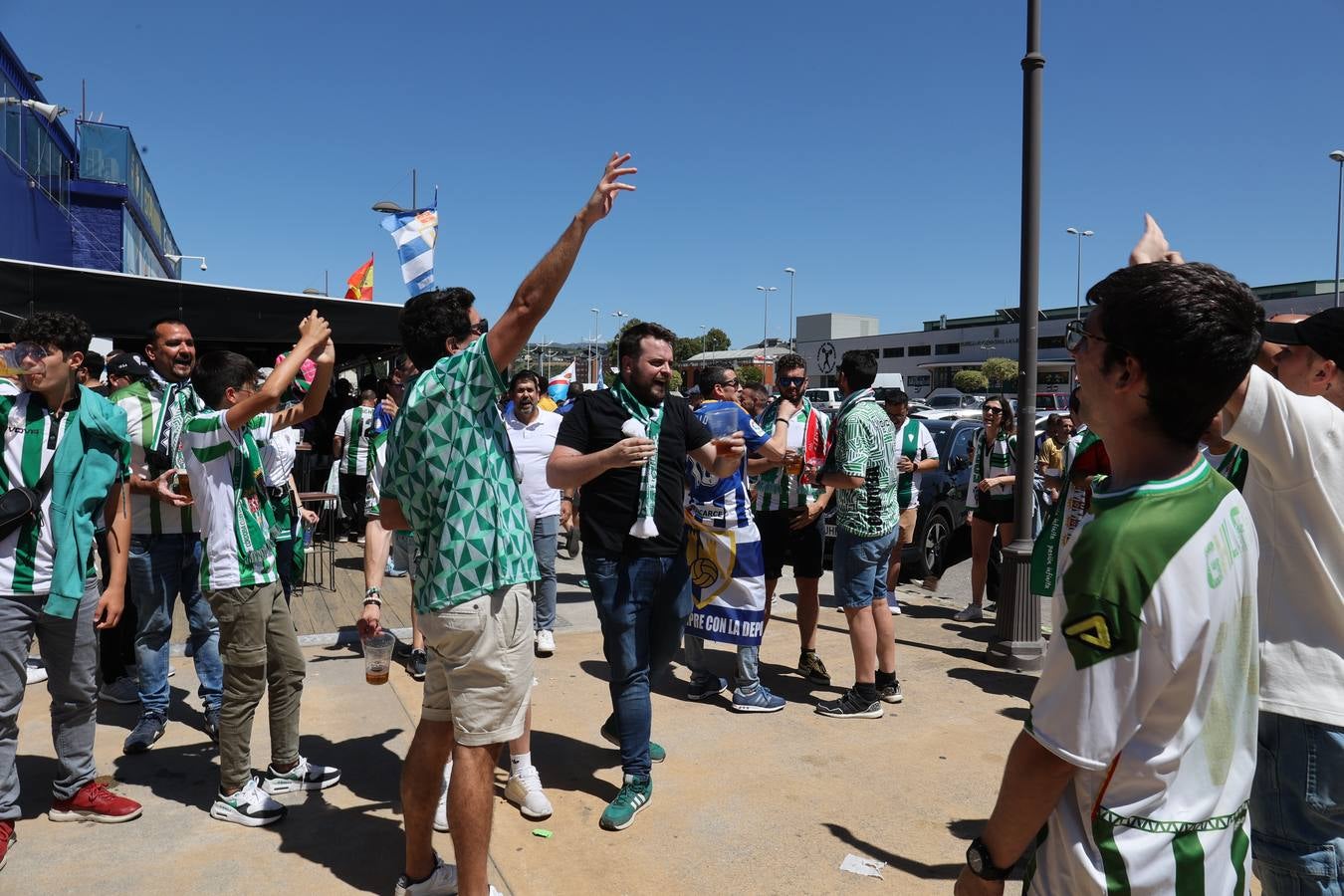 Las imágenes de la afición cordobesista en Ponferrada